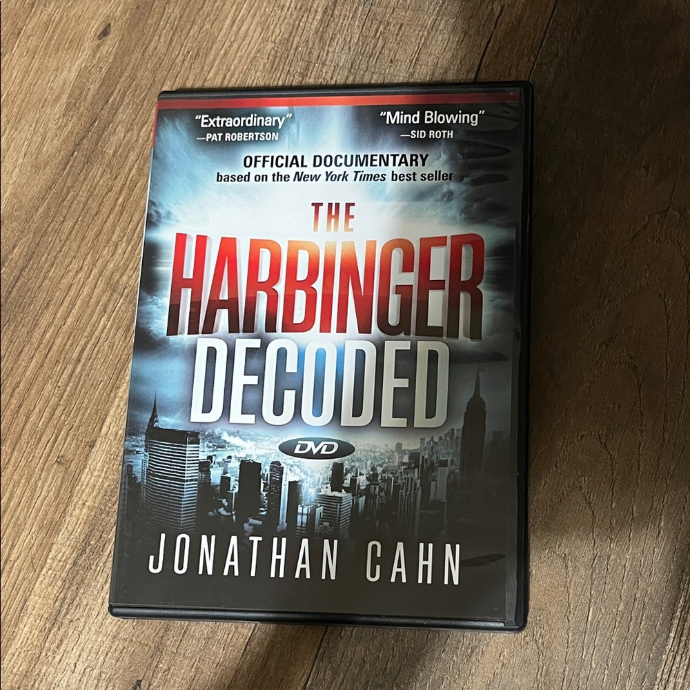 The Harbinger Decoded DVD by Jonathan Cahn -